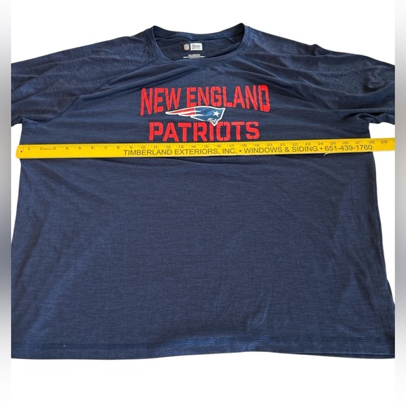 Fanatics New England Patriots Men’s Navy Blue Short Sleeve Shirt Lightweight 3XL - Picture 8 of 9